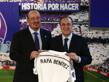 Реал Мадрид представи Бенитес пред медиите