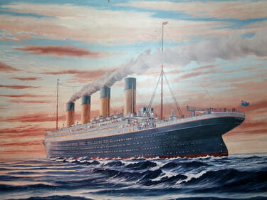 Китай строи точно копие на "Титаник"