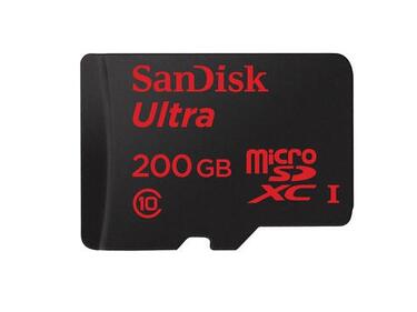 200-гигабйтовата microSD карта на SanDisk вече е на пазара