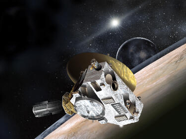 Космическият апарат "Нови хоризонти" определи размера на Никта 