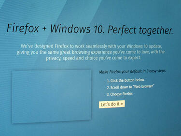 Получаваме Firefox версия 40 с нови Windows 10 екстри 