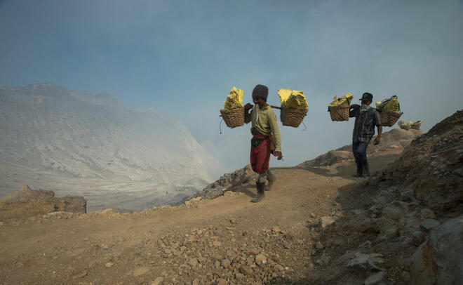 Йен Плето, Индонезия