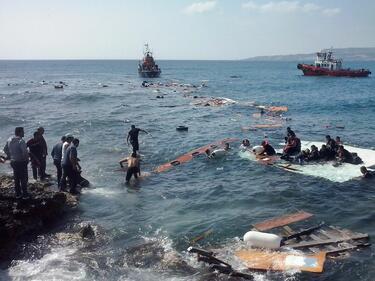 Трагедия! Още едно удавено сирийско дете