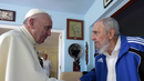 Историческа среща! Папа Франциск се срещна с Фидел Кастро