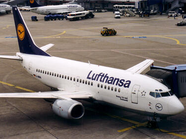 Lufthansa отмени два полета от и до София