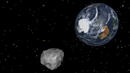 Неизвестен астероид премина заплашително близо до Земята