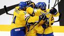 ﻿Финландия-Швеция е финалът на Световното първенство по хокей на лед