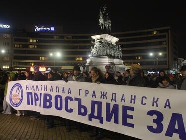 Сблъсъци на протестите в София