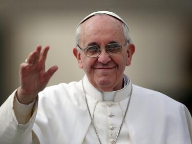 На Рождество папа Франциск се помоли за бежанците