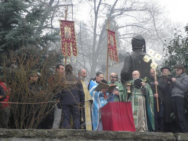 Мъжко хоро на Йордановден 