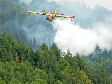 В Русия ще гасят пожари с течно стъкло