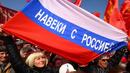 Хиляди в Крим празнуват втора година в Русия, а САЩ продължават да ги смятат за "окупирани"