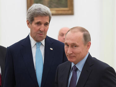 Кремъл: Срещата между Путин и Кери ще е на 23 март
