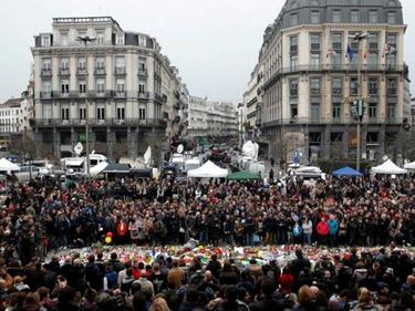 Над 7 000 на „Марша срещу терора и омразата“ в Брюксел