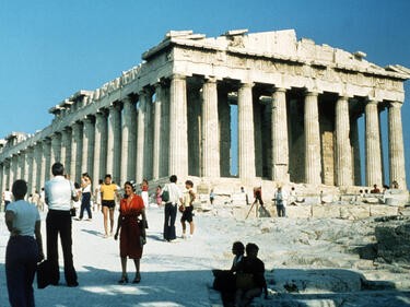 Без раници на на Акропола