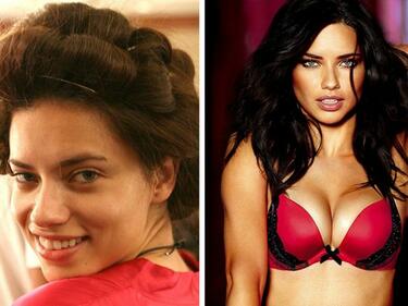 Ангелите на Victoria's Secret без капка грим!