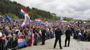 Над 20 000 хървати се поклониха пред жертвите на Тито в Блайбург