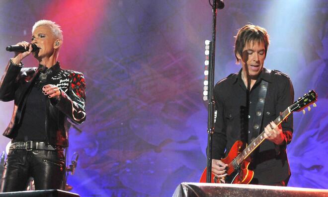 Roxette изсвириха "Хубава си, моя горо" в София