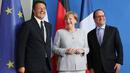 Лидерите на Германия, Франция и Италия се срещат днес на историческия остров Вентотене