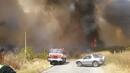 Огнен ад в Гълъбово: Пожар изпепели хиляди декара гора и влезе в дворовете