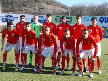 Младежкият национален отбор на България загуби с 1:2 от Гърция