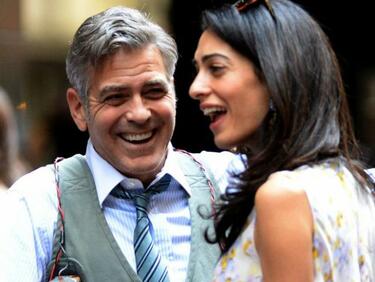 Двойна радост за Джордж Клуни! Чака близнаци (снимка)