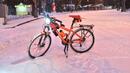 Стотици московчани излязоха да покарат колело на -30
