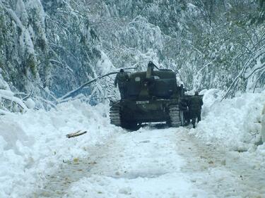 Обявиха бедствено положение в Омуртаг