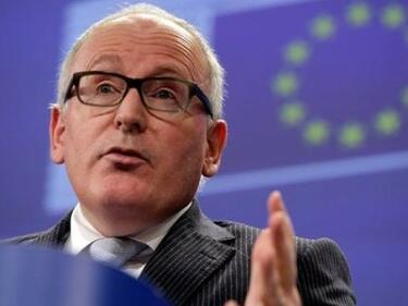 Франс Тимерманс: Националистите са най-голямата заплаха за ЕС