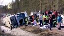 Автобус с ученици катастрофира в Швеция