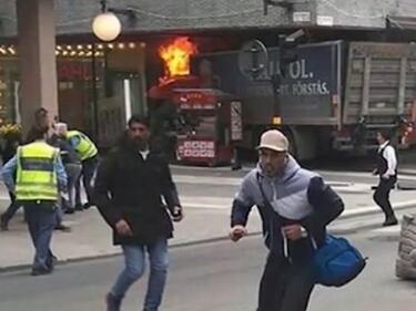 Няма данни за пострадали българи при атентата в Стокхолм