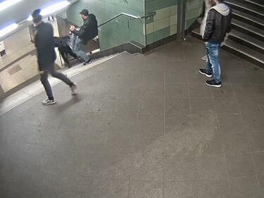 Българинът, ритнал жена в метрото в Берлин, получи обвинение