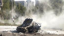 Взривиха колата на военен в Киев (ДОПЪЛНЕНА/ВИДЕО)