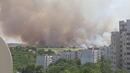 Голям пожар стигна до блоковете в Плевен (ДОПЪЛНЕНА/СНИМКИ/ВИДЕО)