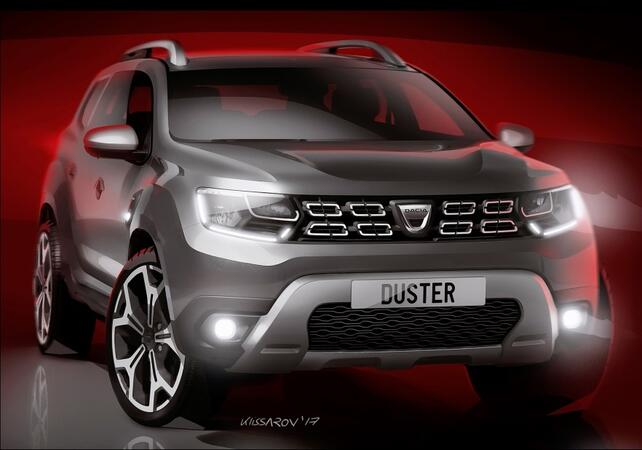 Завесата над изцяло новия Duster започна да се повдига (СНИМКИ)