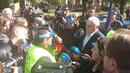 Министър Радев на пожарникарския протест: Много сте