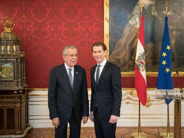 31-годишният австрийски канцлер получи мандат за правителство