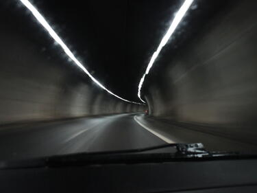 Ограничение в движението в част от тунела “Витиня” 