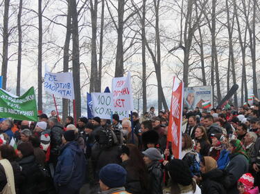 Отново протести „за“ и „против“ втората кабинка в Банско