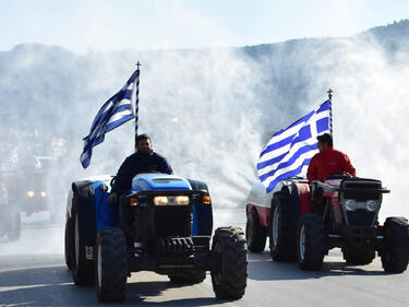 Гръцките фермери пак готвят за блокади