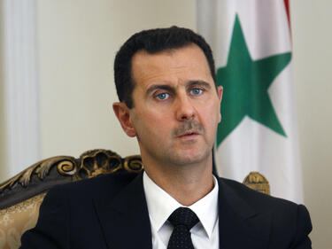 Башар Асад пристигна в своята резиденция в Дамас