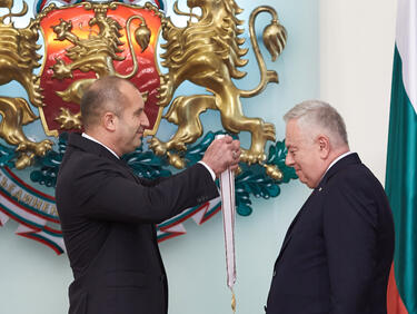 Грузинският посланик получи орден „Мадарски конник“