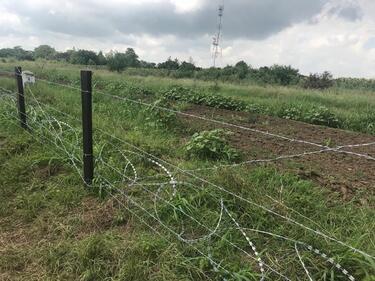 Вдигнахме 81 км телената ограда на границата с Румъния