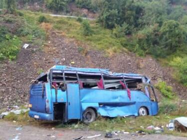 Пожарникар за катастрофата с рейса край Своге: Страшна трагедия!