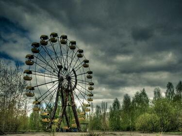 Изляха близо 400 тона вода върху пожара край Чернобил