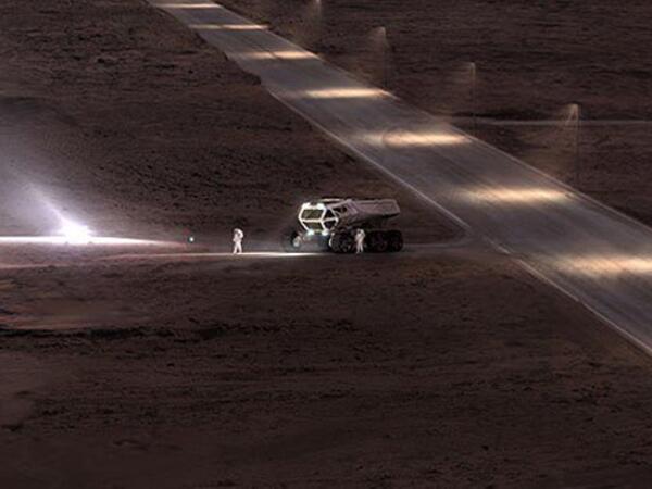 Илон Мъск пусна снимки на марсианската си база