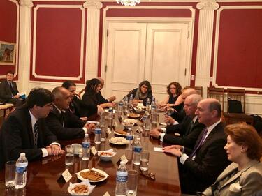 Борисов се срещна с представители на US еврейски организации