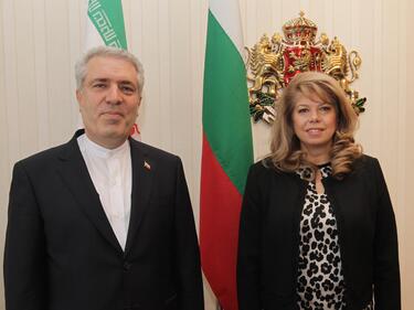 Иранският вицепрезидент благодари на България за подкрепата за ядреното споразумение