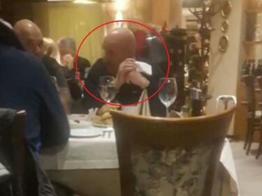 „Болният“ Ценко Чоков на ресторант в Драгалевци, вместо под домашен арест