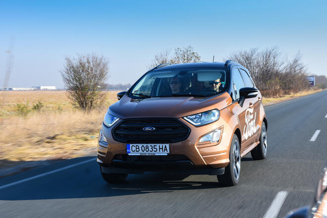 Обновеният EcoSport – по-мощен, по-агресивен, вече и с 4х4 (СНИМКИ)